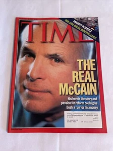 1999 December 13 Time Magazine, The Real McCain (CP34) - Picture 1 of 3