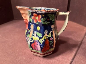 Antique 19ThC Johnson Hanley Ironstone Crean Jug With Face Spout - Picture 1 of 4