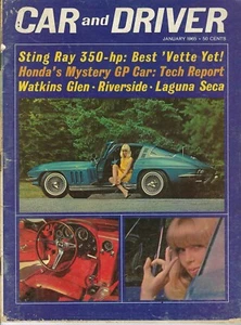 1965 Chevrolet Corvette 327, XK-E, Dart, LTD, more vintage Car and Driver lot/2 - Picture 1 of 4