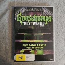 The Goosebumps The Most Wanted Episodes DVD Region 4 R L Stine Books