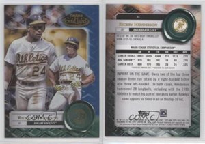 2022 Topps Gold Label Class 1 Blue /150 Rickey Henderson #35 HOF