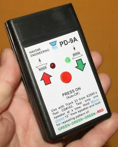 PD-9A Polarity Checker Phase Detector Self-Test Auto-Off Audio Speaker Testing - Picture 1 of 7