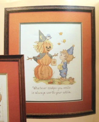 Betsey Clark Cross Stitch PATTERNS Book Marriage Wedding Halloween Seasonal 1984 - Image 1 of 4