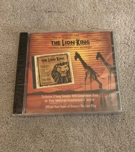 The Lion King Original Broadway Cast Recording *Brand New, Sealed* - Picture 1 of 3