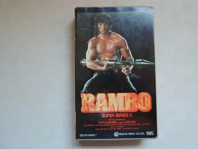 Sylvester Stallone FIRST BLOOD Japanese movie VHS japan 1982 - Image 1 of 3