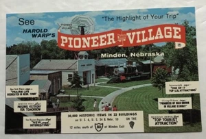 Pioneer Village Miden, Nebraska. Postcard (D2) - Picture 1 of 2