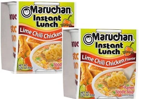Maruchan Instant Lunch Lime Chili Chicken, 2.25 Oz, Pack of 2 - Picture 1 of 7