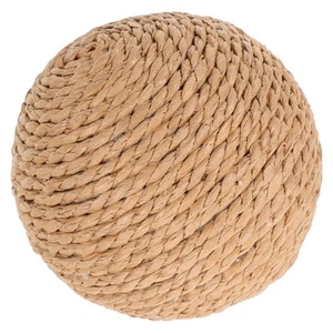 Bolas de sisal burlas palo de gato juguete interactivo bolas juguetes rascador - Imagen 1 de 12
