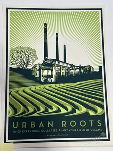 Obey Shepard Fairey Urban Roots Print Urban Art Kunst Streetart Siebdruck 2011 - Bild 1 von 3