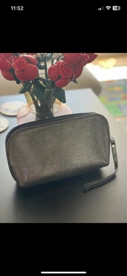 Kosmetiktasche aus echtem Leder - Bild 1 von 4