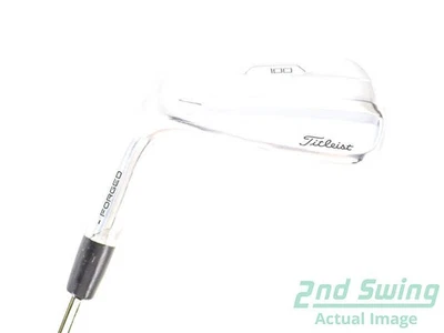 Mint Titleist 2021 T100 Single Iron Pitching Wedge PW Steel X-Stiff Left 35.75in - Image 1 of 4