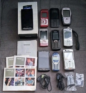 Joblot Various Phones Inc Nokia N70, 6600, Sony Ericsson P990i - Picture 1 of 11