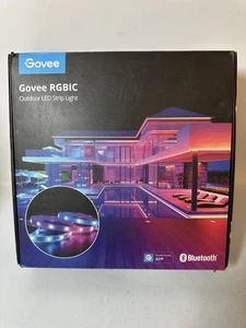 Govee 36 Watts RGBIC Outdoor LED Strip Light With Bluetooth Model H6171 - Picture 1 of 3