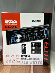Boss Audio Systems Elite Series 560BRGB Autoradio "Ohne Fernbedienung" - Bluetooth, L - Bild 1 von 6