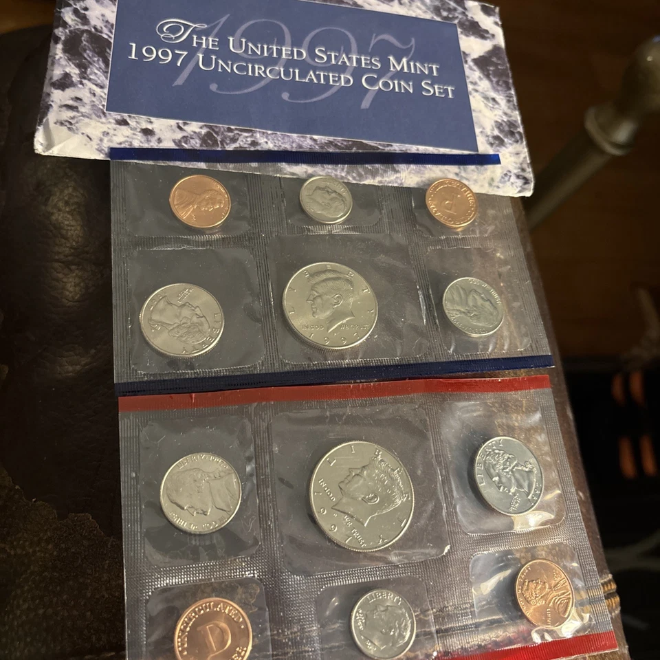 1997 PD US Mint Set 10 coins - Image 1 of 1