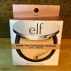 e.l.f. Sheer Tint Finishing Powder Setting Powder Light/Medium - Picture 1 of 3