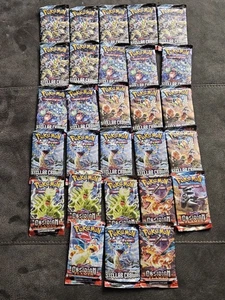 Pokémon TCG Scarlet & Violet Stellar Crown Booster Packs & Obsidian Flames 28x - Bild 1 von 6