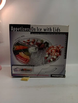 Prodyne "Appetizers On Ice" Large Revolving Server BRAND NEW IN BOX AB-5 - Image 1 of 4