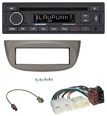 Blaupunkt USB MP3 Bluetooth DAB CD Autoradio für Renault Twingo ab 2012 beige-gr - Bild 1 von 4