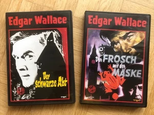 Der schwarze Abt + Der Frosch mit der Maske * Edgar Wallace * 2 DVDs - Bild 1 von 3