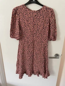 New Look Animal Print Dress Size 10 - Picture 1 of 4