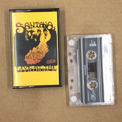 SANTANA Cassette Tape Rock Psychedelic LIVE AT THE FILLMORE '68 SOUL SACRIFICE - Image 1 of 4