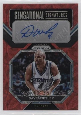 2022-23 Panini Prizm Sensational Signatures Choice David Wesley #SS-DW Auto - Image 1 of 2