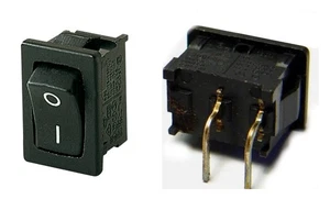 Marquardt Interruttore a bilanciere 1801.5429 - 1 polo - 250 V / 6 A - On/Off - Snap-In - Foto 1 di 2