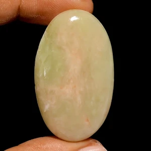 100% Natural Aventurine Oval Cabochon Loose Gemstone For Jewelry 57 Ct 41X25X6mm - Picture 1 of 3