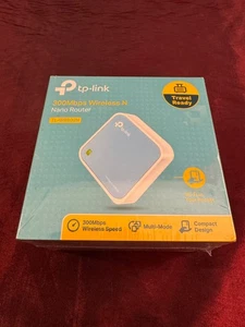 *Read* TP-Link N300 Wireless Portable Nano Travel Router(TL-WR802N) - OPEN BOX - Picture 1 of 4