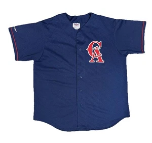 Vintage Majestic California Angels Diamond Collection Jersey Size XL Sewn Rare - Picture 1 of 8