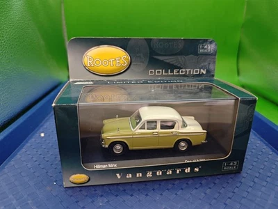 Vanguards 1:43 VA06808 Hillman Minx - Foam White And Apple Green - Image 1 of 4