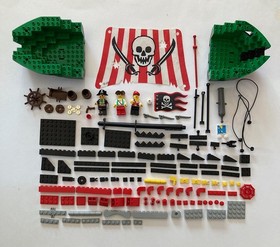 Lego Pirates: 6250 Cross Bone Clipper - 100% Complete - Beautiful Condition