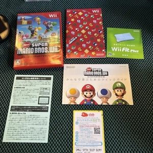 New Super Mario Bros. Wii (Wii, 2009) importación japonesa **vendedor de EE. UU.** EN CAJA ORIGINAL - Imagen 1 de 5
