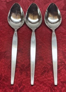 SILBERBESTECK ~ ONEIDA FROSTFIRE 3 6" TEELÖFFEL schöne Extras Weihnachten Thanksgiving - Bild 1 von 4