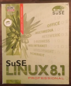 SuSE Linux 8.1 professional Betriebsprogramm - Bild 1 von 10