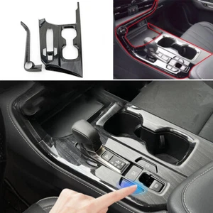 Marco de cambio de marchas consola grano madera negra para Lexus NX 250 350h 450h 2022-2025 - Imagen 1 de 10