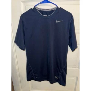 Camiseta Nike Pro Azul Marino Hombre Talla Grande - Imagen 1 de 4
