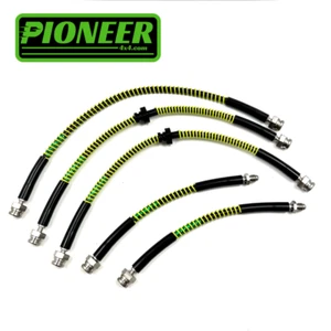 Extended Brake Lines For Mitsubishi L200 K74, K76, K77 98-07 +50mm - Picture 1 of 1