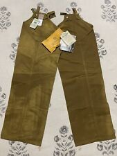 Men's Filson Single Tin Cloth Chaps USA New W Tags & Unopened Wax Sty 022-1R Reg