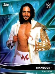 2021 Topps WWE Superstars Wrestling Card #78 Mansoor - Picture 1 of 1