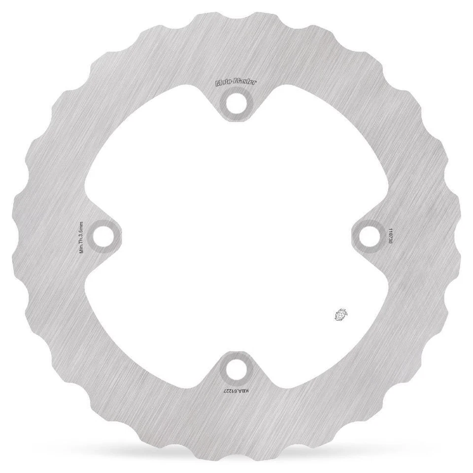MotoMaster Mud Solid Fixed Rear Brake Disc for Husqvarna TE570 2001-2002 - Image 1 of 1