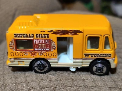 Matchbox Across America - WYOMING Truck Camper Buffalo Bill Traveling Show C130A - Image 1 of 4