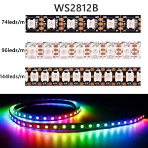 Led Strip 74/96/144leds/m Individually Addressable Smart Pixels Led Light  PCB - Picture 1 of 24