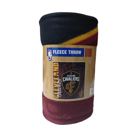 New Basketball Cleveland Cavaliers Fleece Blanket Throw 50" X 60" Cover