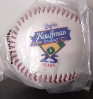 KC Royals Kauffman 25 Years Rawlings 1997 Opening Day True Value Baseball NIP - Image 1 of 4