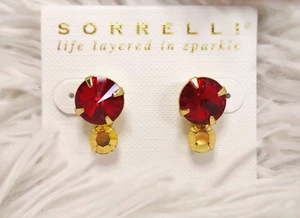 *NEU* & *AUSVERKAUFT* ~ Sorrelli"" ~ GO GARNETT ~ FSU ~ Ohrringe ~ AUSVERKAUFT!!!! - Bild 1 von 7