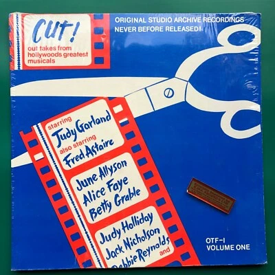 CUT! Hollywood's Greatest Musicals #1 Soundtrack Outtakes LP Studio Archives USA - Image 1 of 4