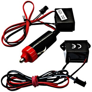 Ambient Lighting Transformer Voltage Converter El Strip Light Cigarette Lighter