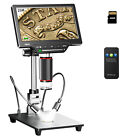 Microscope numérique TOMLOV HDMI LCD loupe de pièces avec soudure d'écran microscope